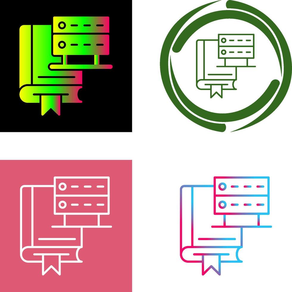 Server Icon Design vector