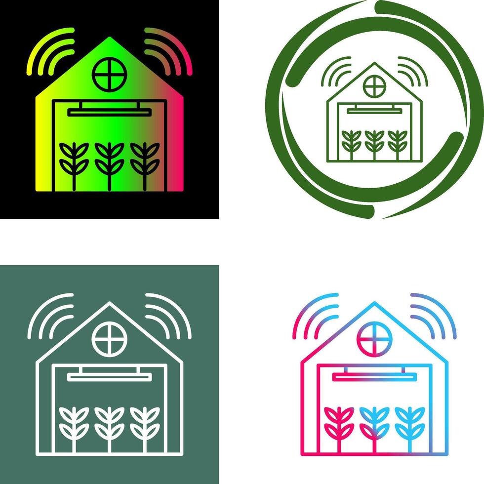 Warehouse Icon Design vector
