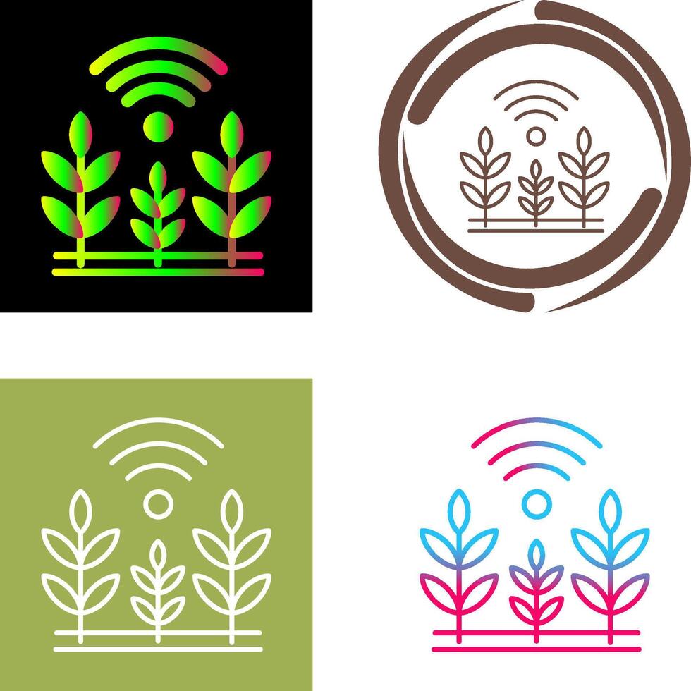 Wheat Icon Design vector