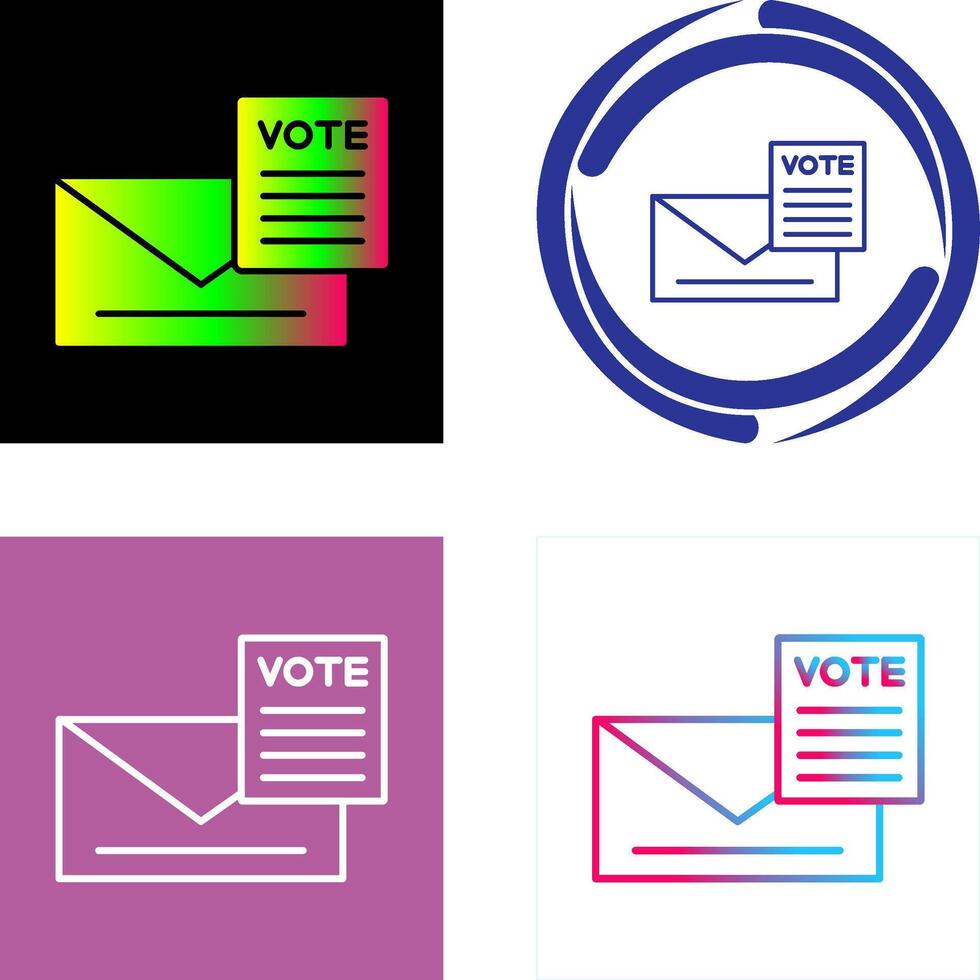 Letter Icon Design vector