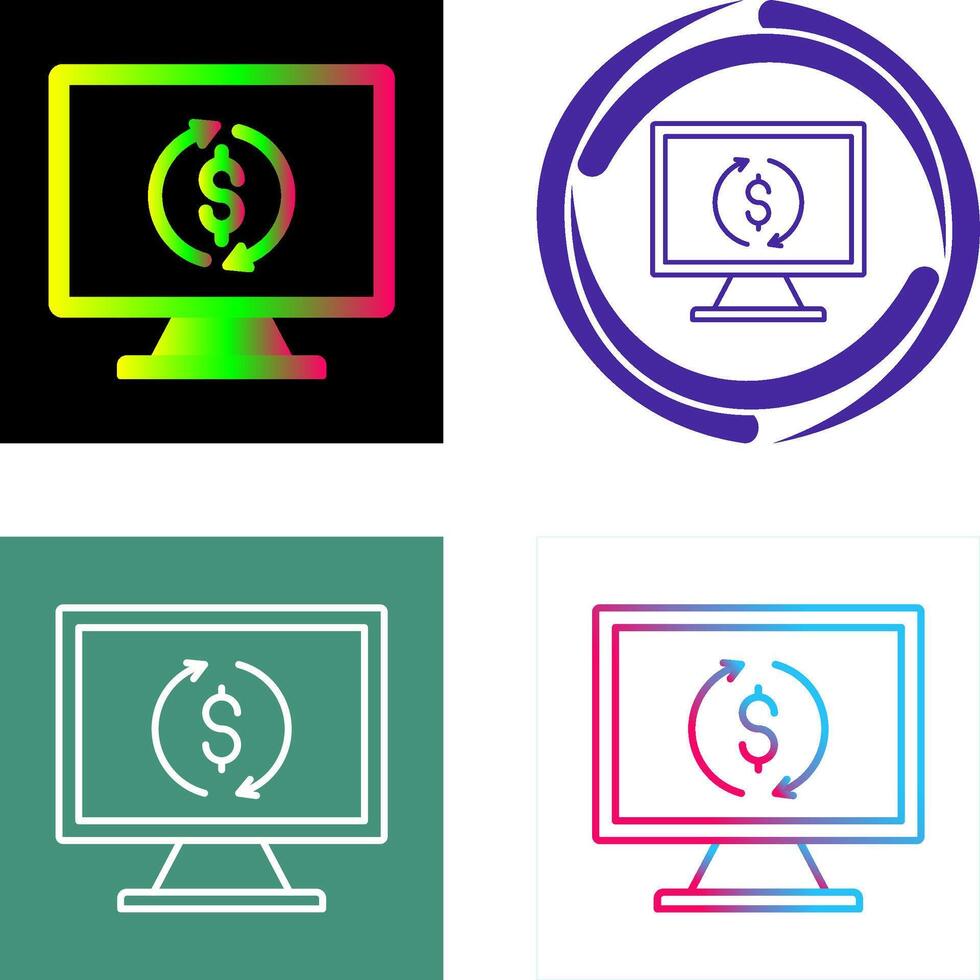 Demonstrator Icon Design vector