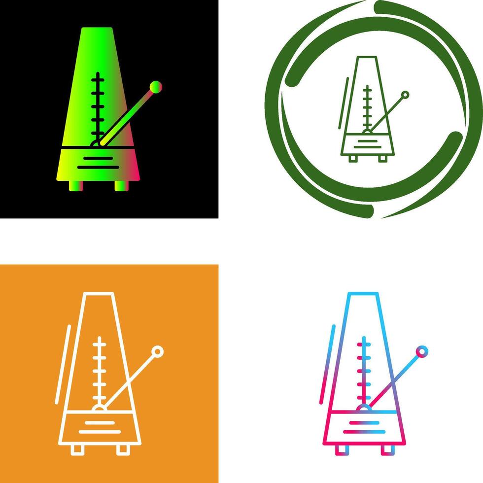 Metronome Icon Design vector