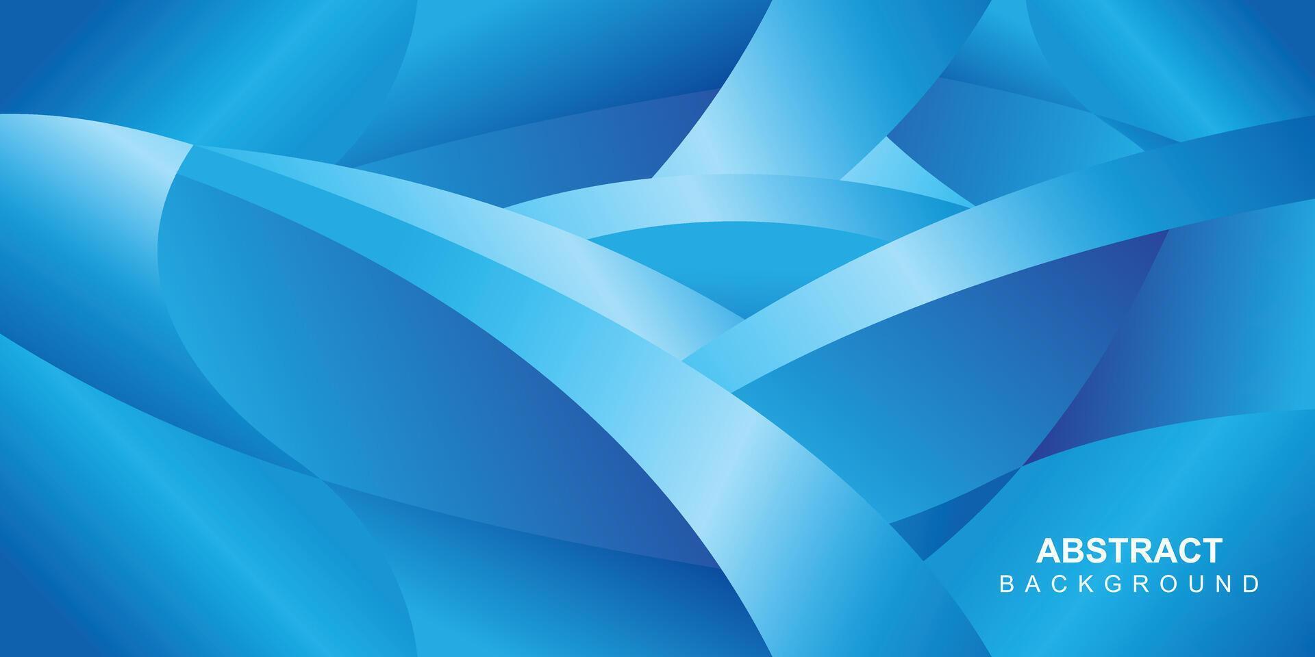Abstract background in blue gradient color design vector