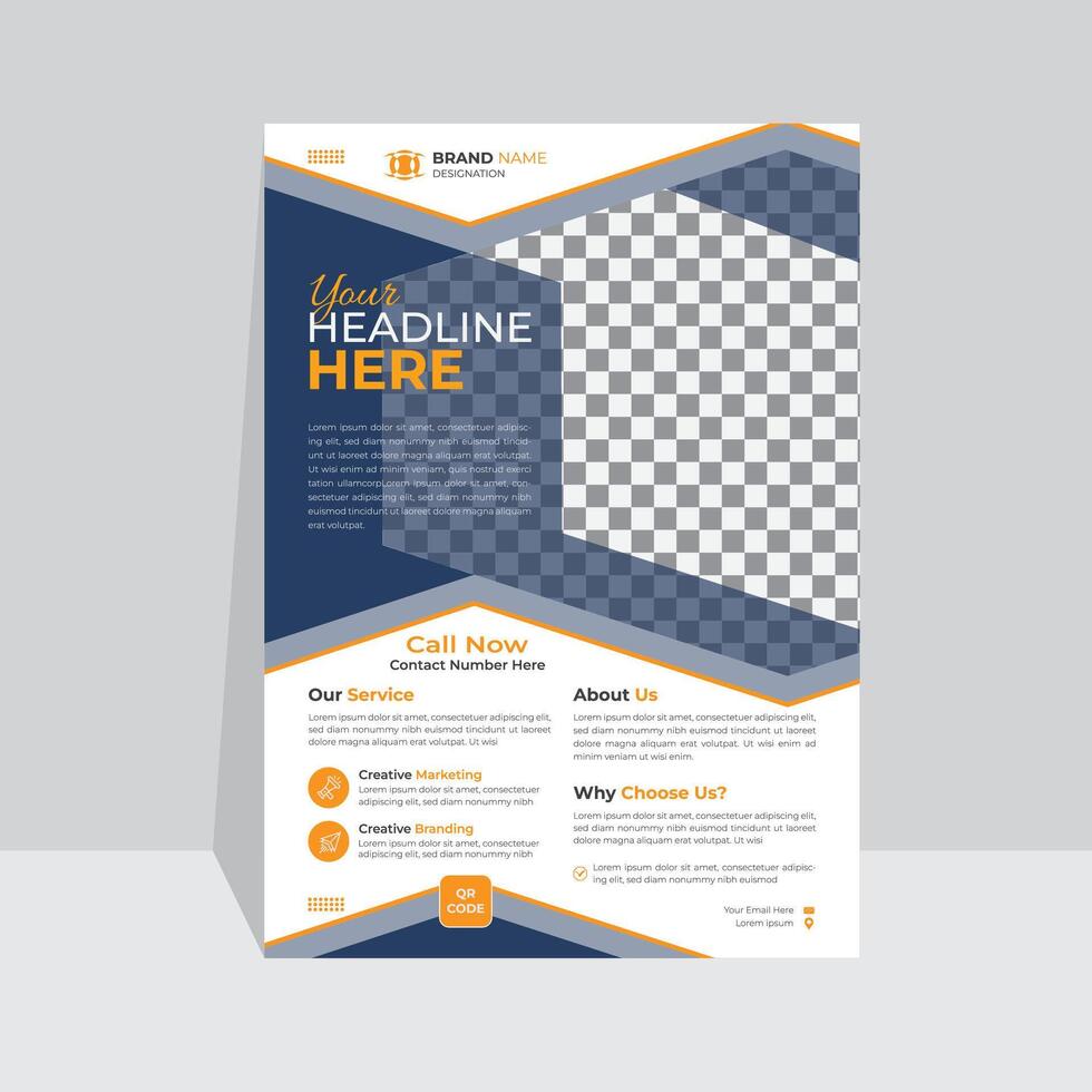 Business brochure flyer design A4 template, business flyer layout, Brochure design, cover modern layout, annual report, poster, flyer for marketing. vector