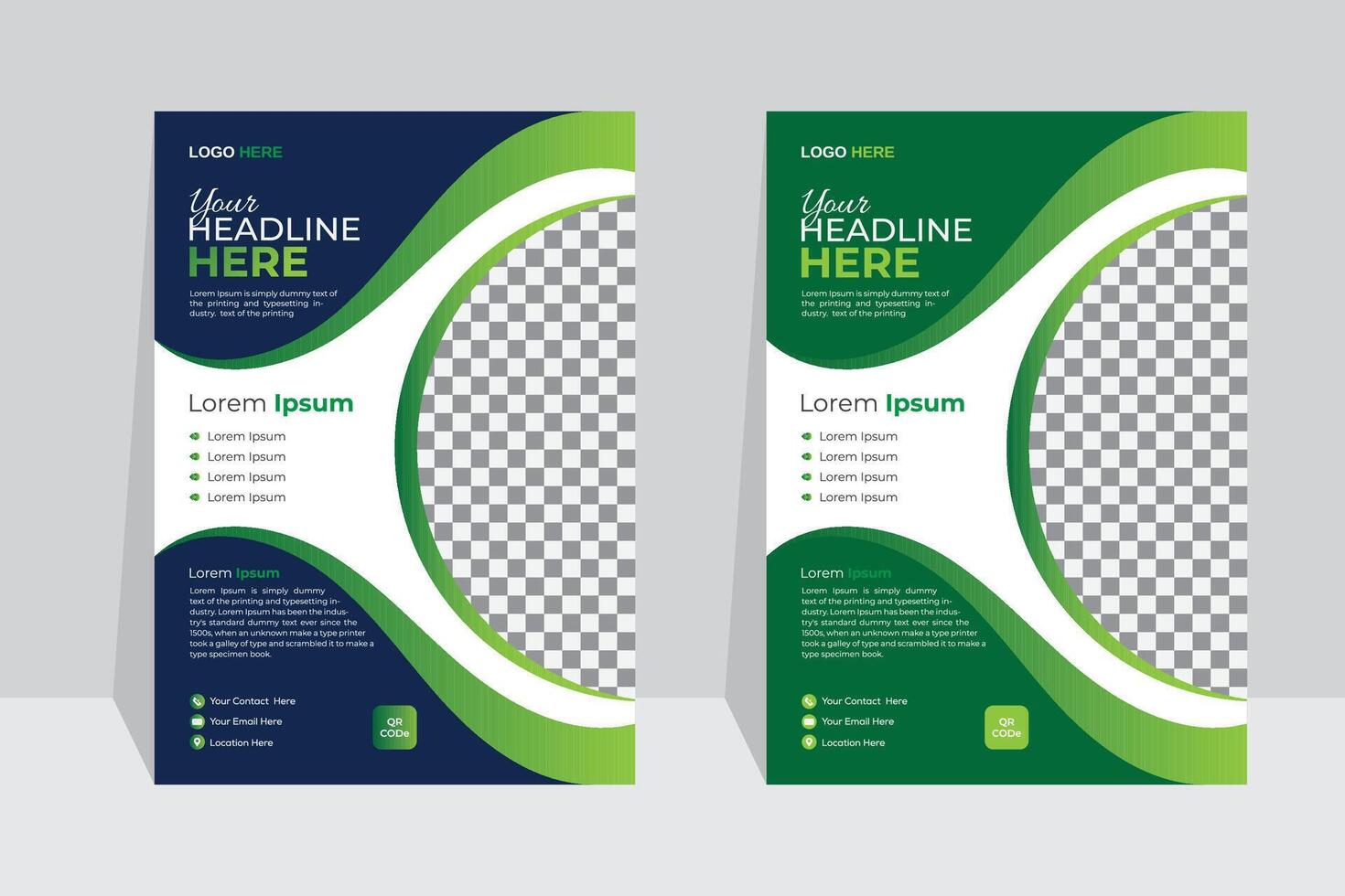 A flyer design creative and modern layout business flyer layout, Brochure design, cover modern layout, annual report, poster, flyer for marketing. vector