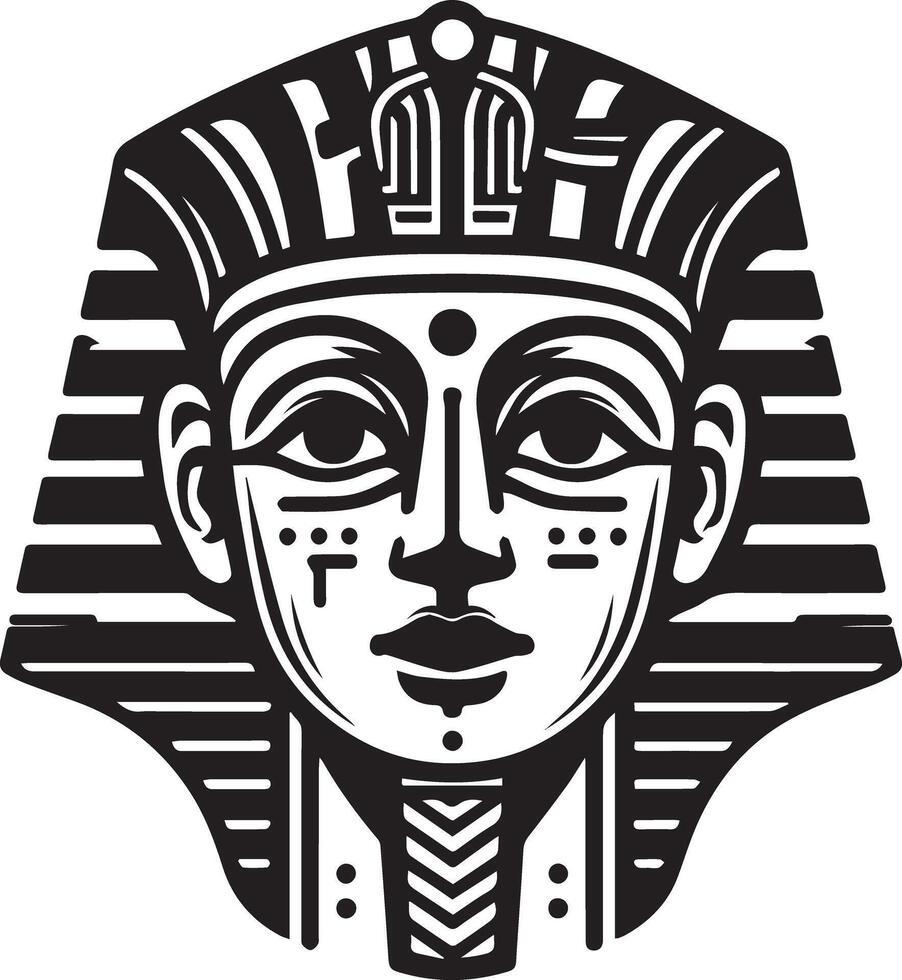 TUTANKHAMUN MASK Design vector