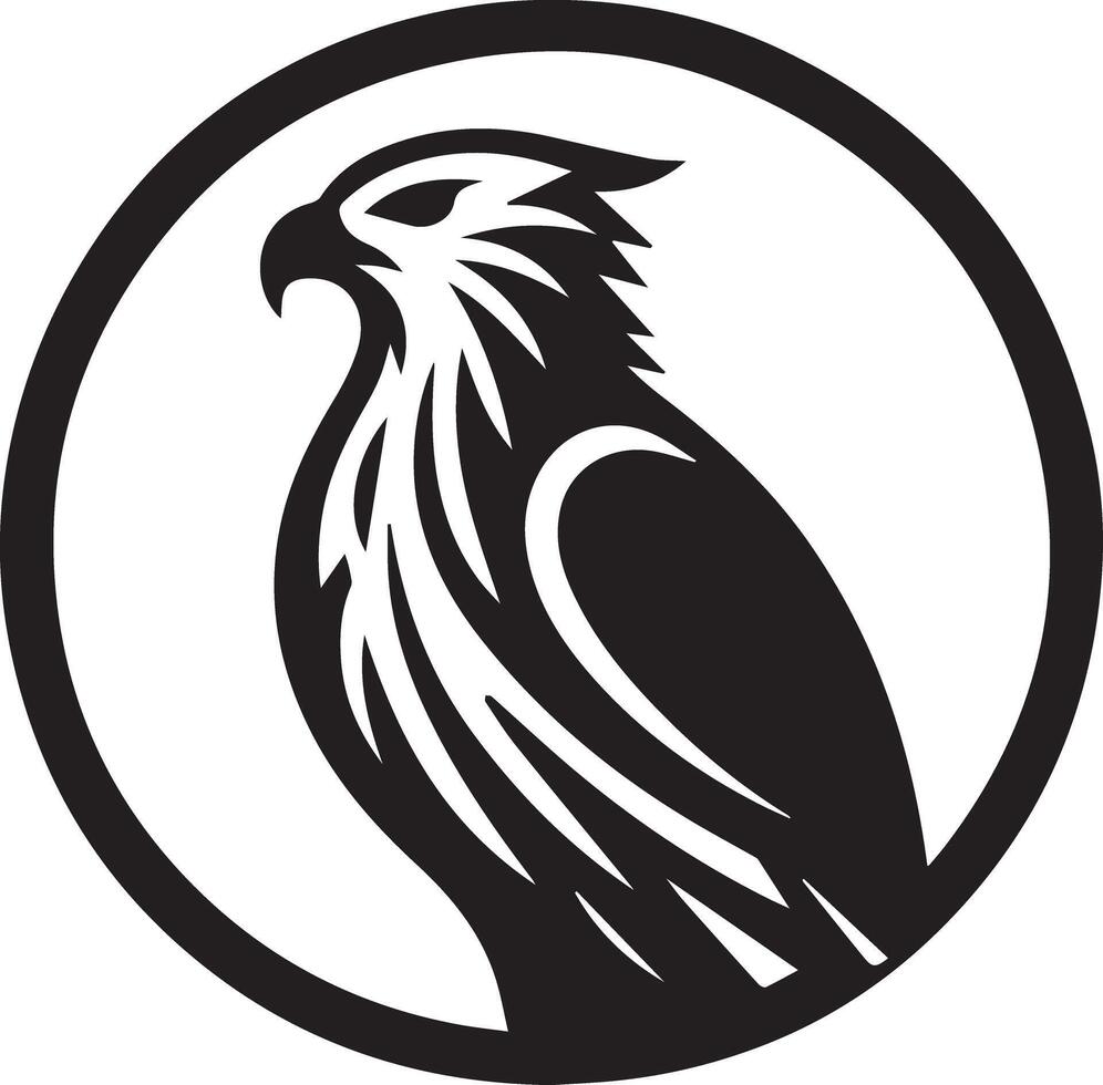 Eagle Simple Logo Design vector