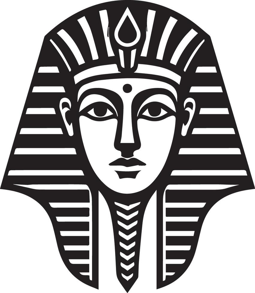 TUTANKHAMUN MASK Design vector