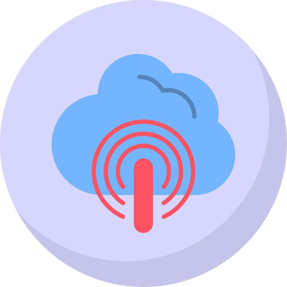 Cloud Flat Bubble Icon 44045163 Vector Art at Vecteezy