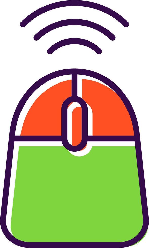 Mouse filled Design Icon vector