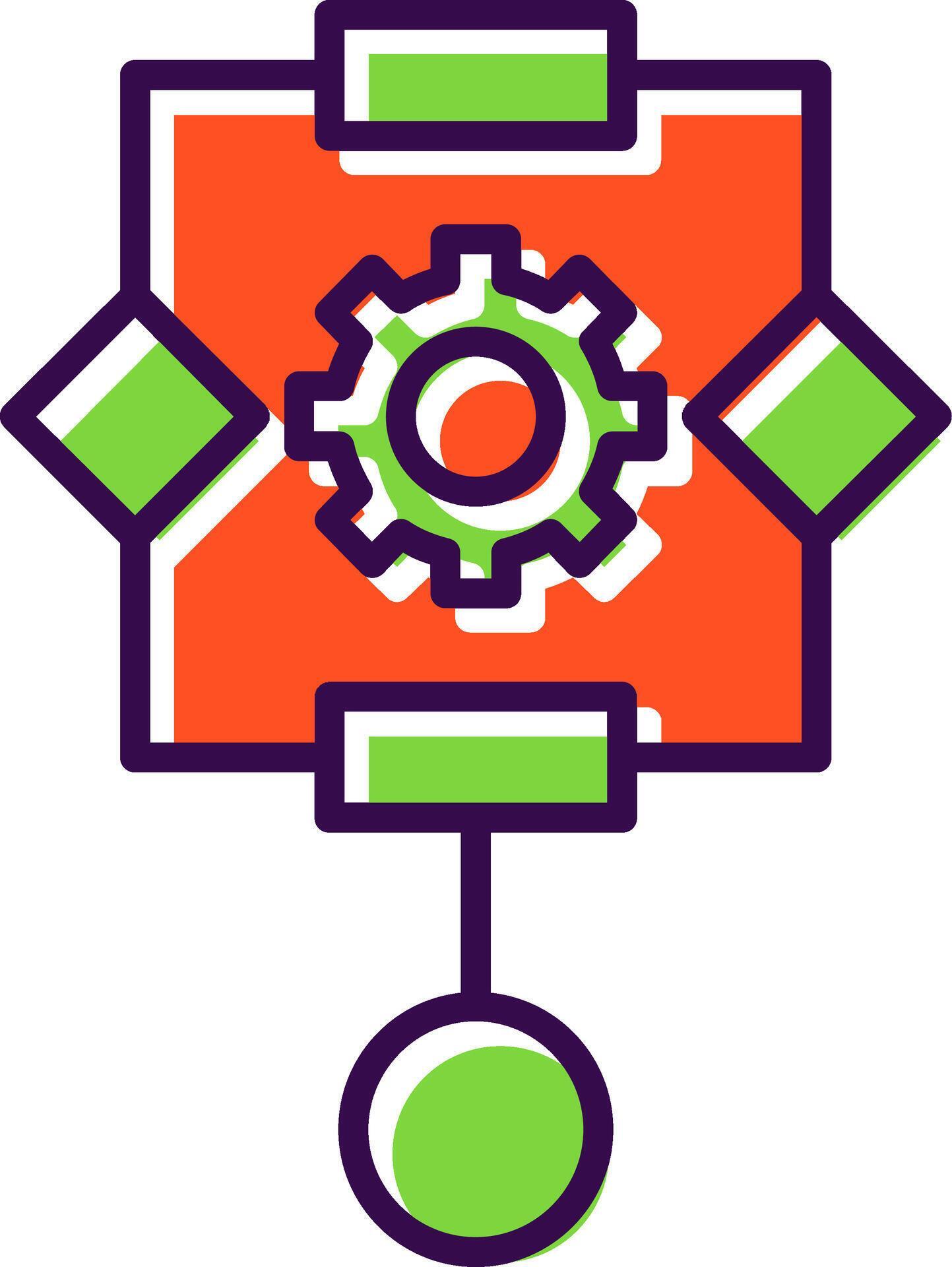 Algorithm filled Design Icon 44045816 Vector Art at Vecteezy