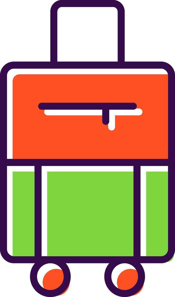 Bag filled Design Icon vector