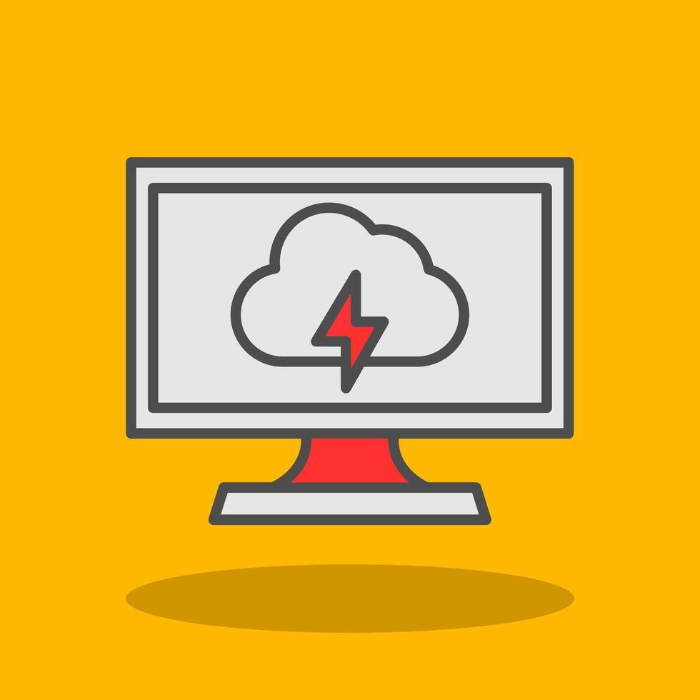 Computing Filled Shadow Icon 44046348 Vector Art at Vecteezy
