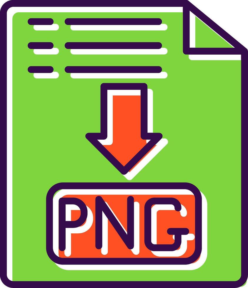 filled Design Icon vector