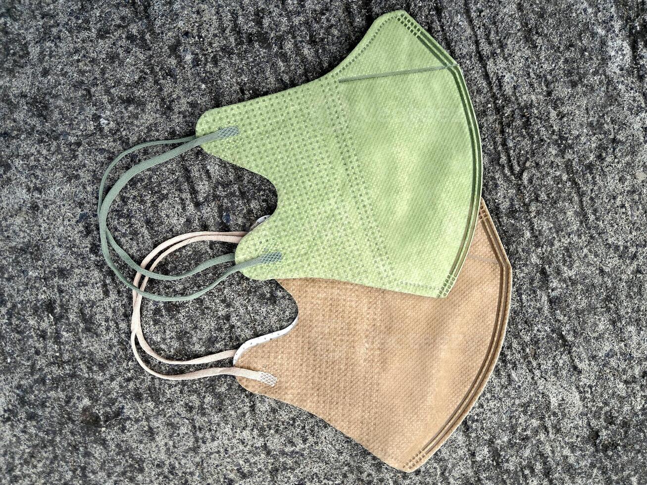 Masks that are used daily to protect themselves from viruses photo