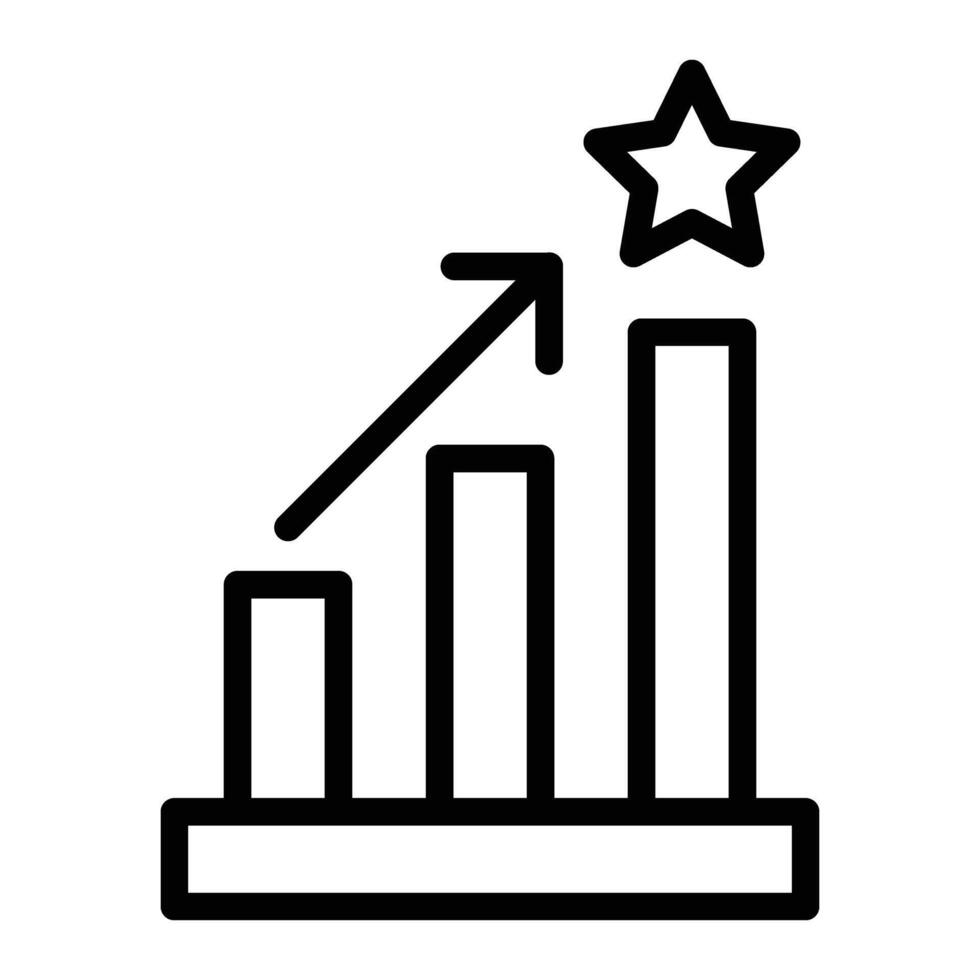 Career Line Icon Design vector