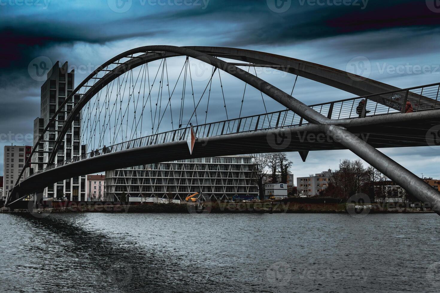 Steel Arcs over Water photo