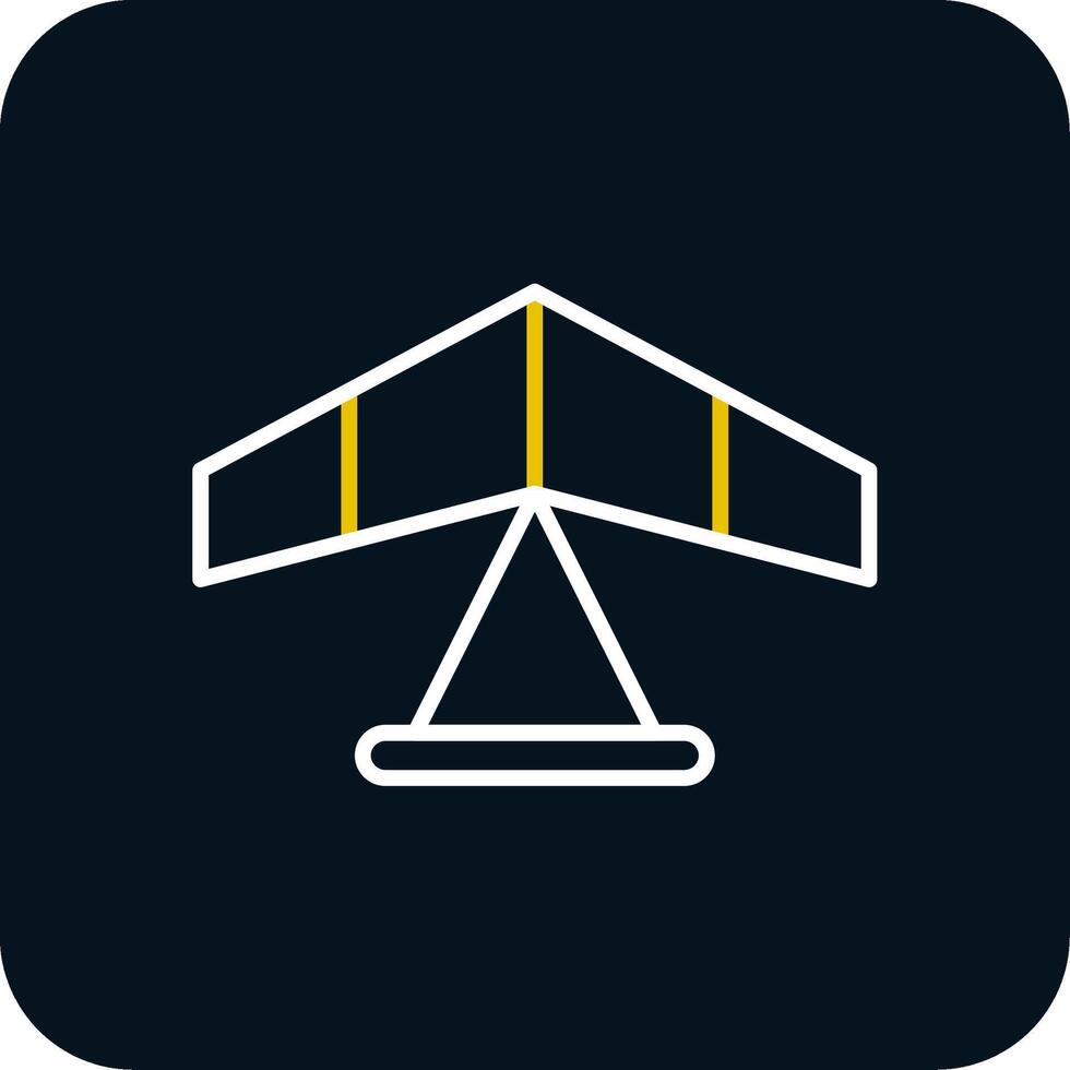 Gliding Line Red Circle Icon vector