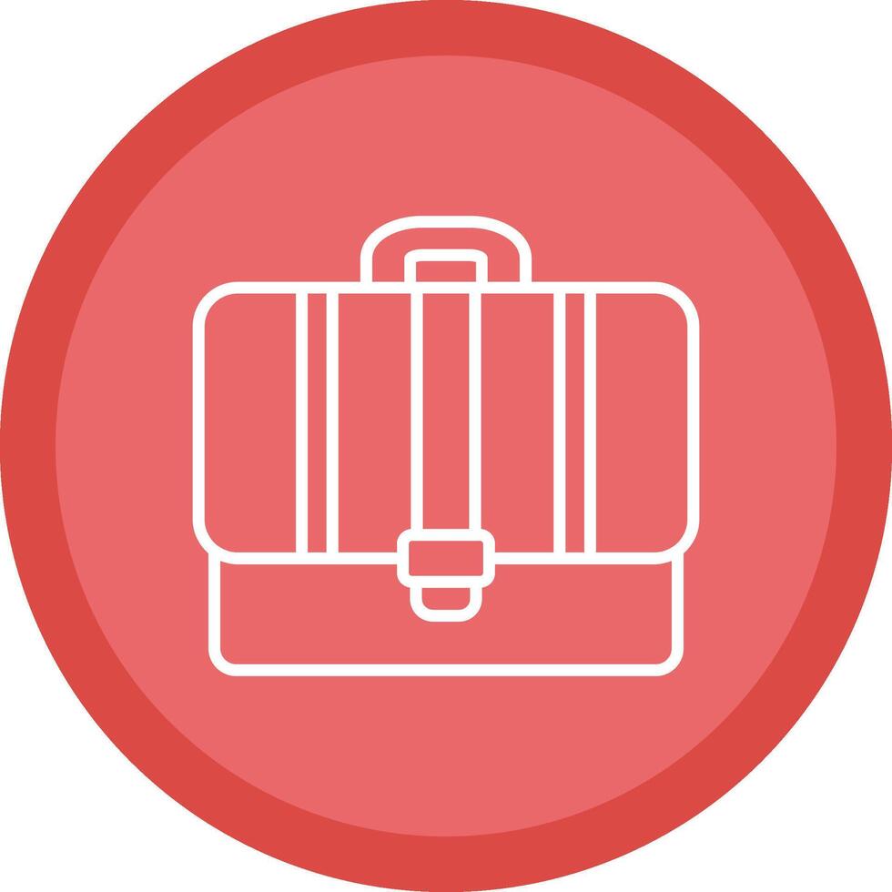 Portfolio Line Multi Circle Icon vector