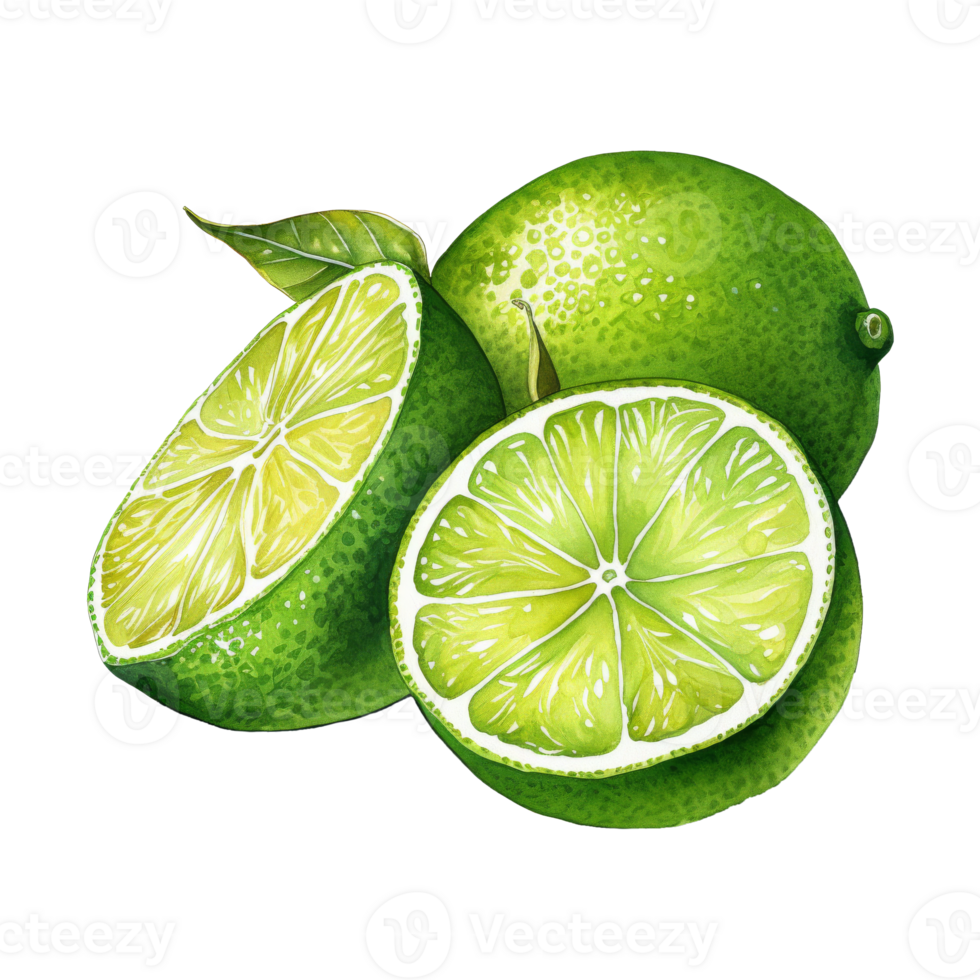A Fresh Lime Wedge Garnish png