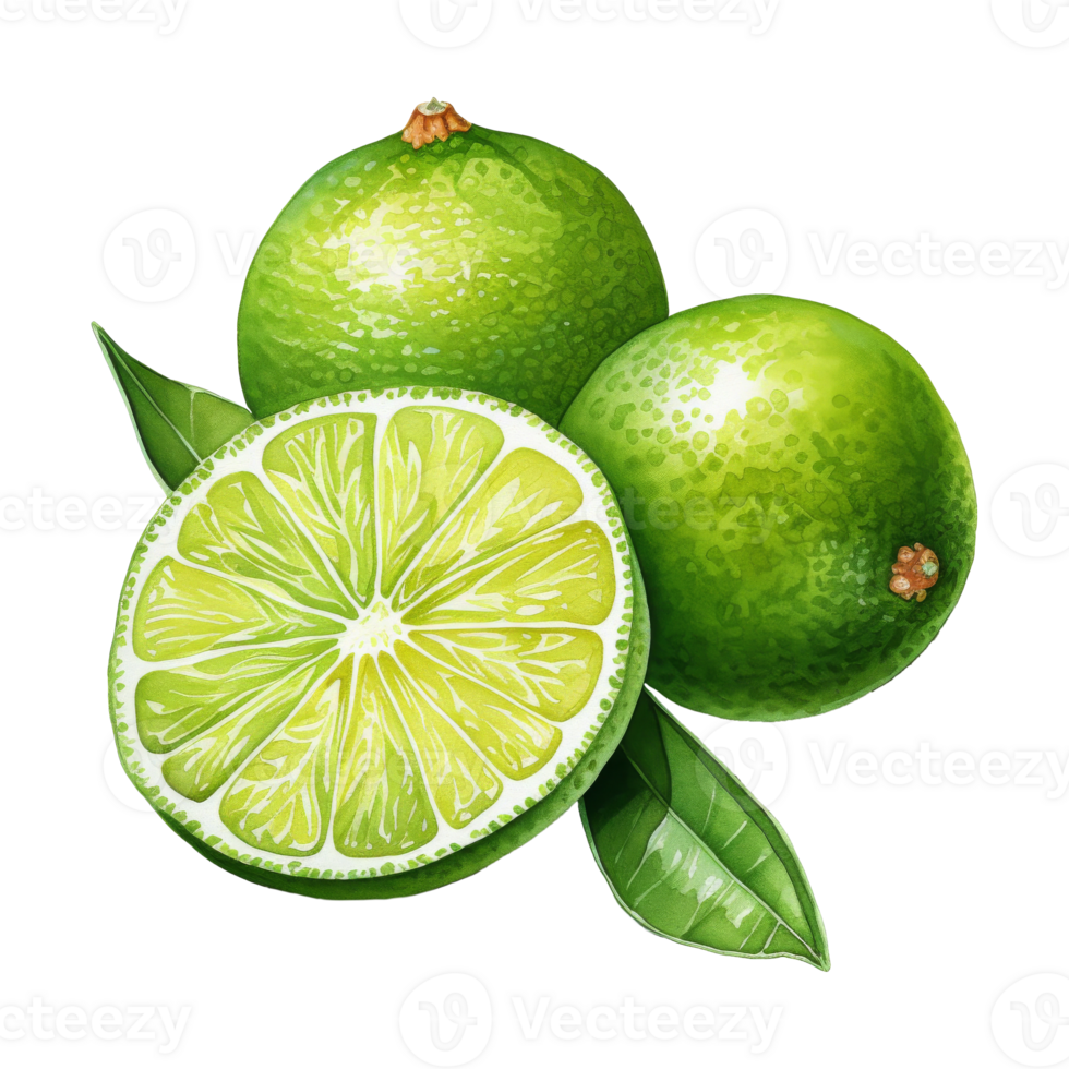 A Fresh Lime Wedge Garnish png