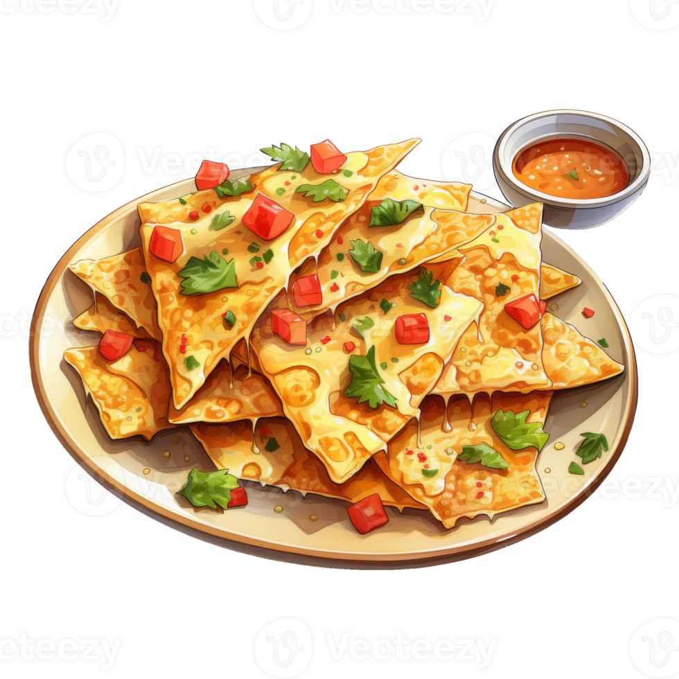 Overflowing with Crunchy Tortilla Chips png