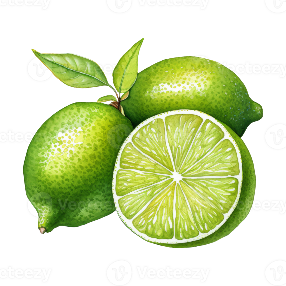 A Fresh Lime Wedge Garnish png