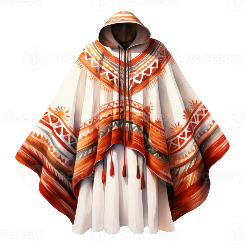 mexicano poncho para cultural celebraciones png