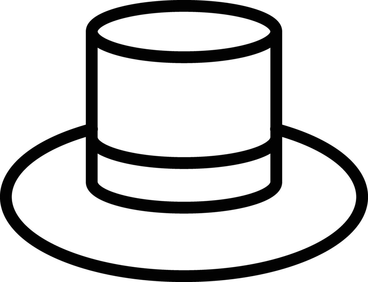 White Hat Icon Design vector