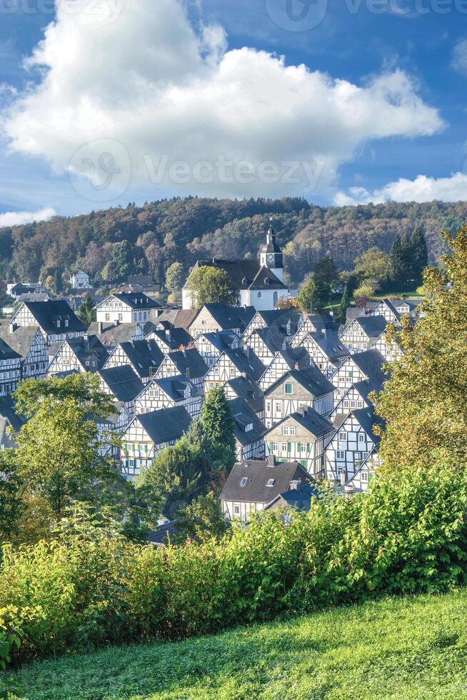 historic Village of Freudenberg in Siegerland,Germany photo
