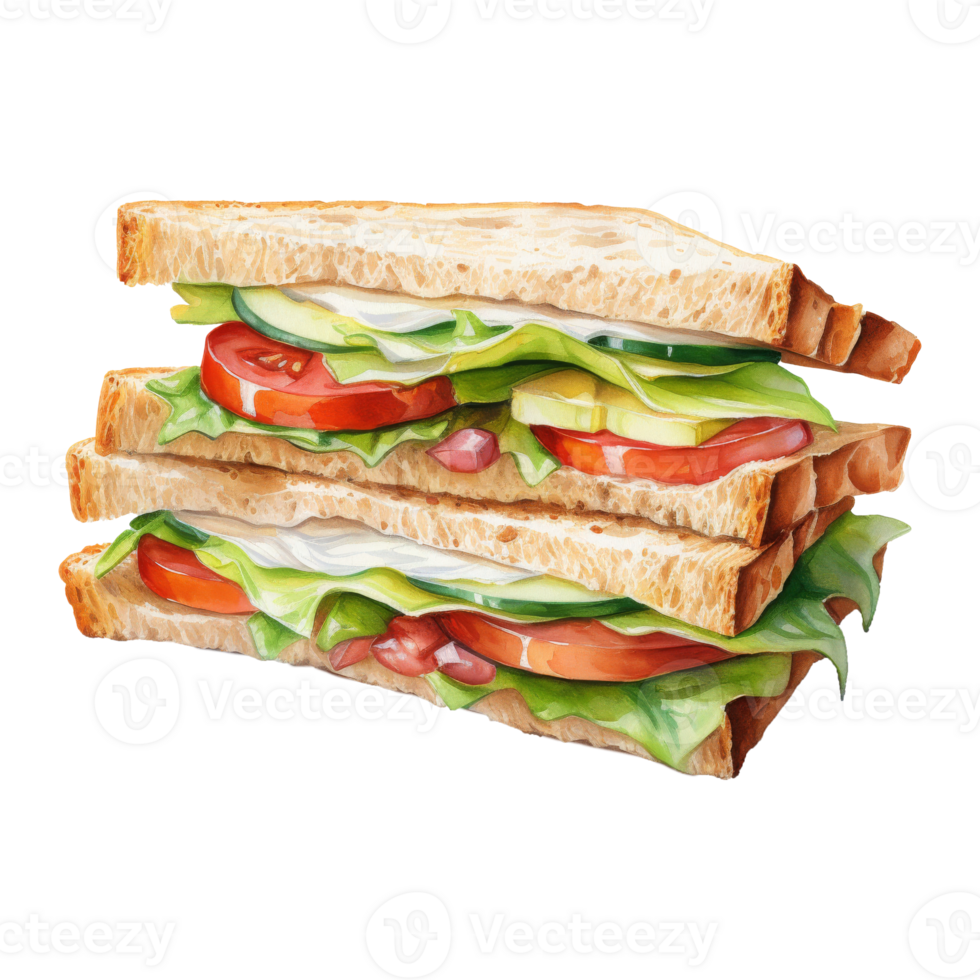 Delicious Sandwiches Perfect for Lunch png