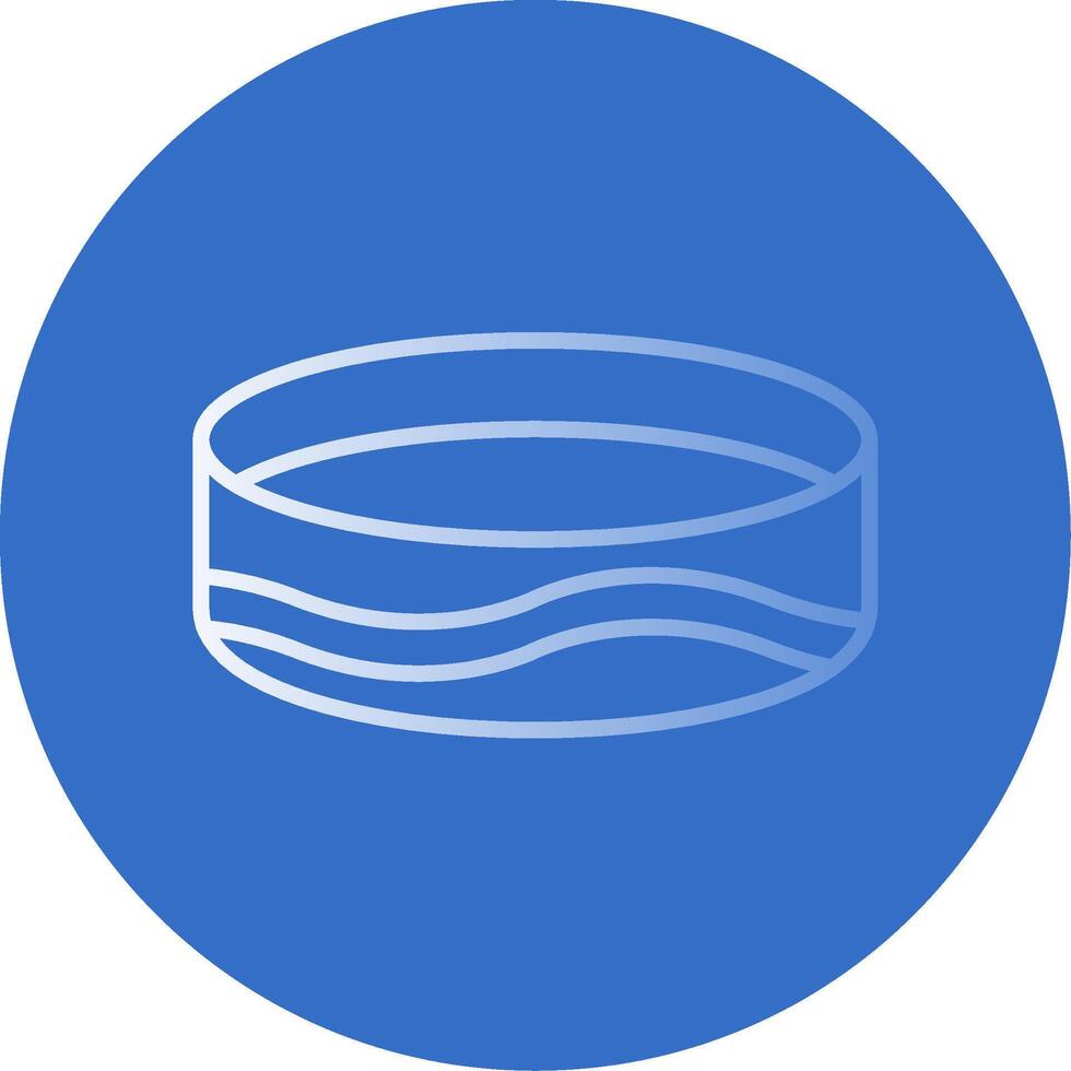 Bracelet Flat Bubble Icon vector