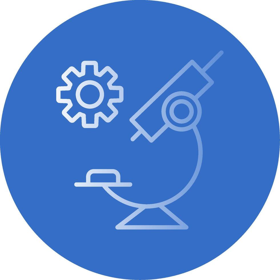 Microscope Flat Bubble Icon 44054073 Vector Art at Vecteezy