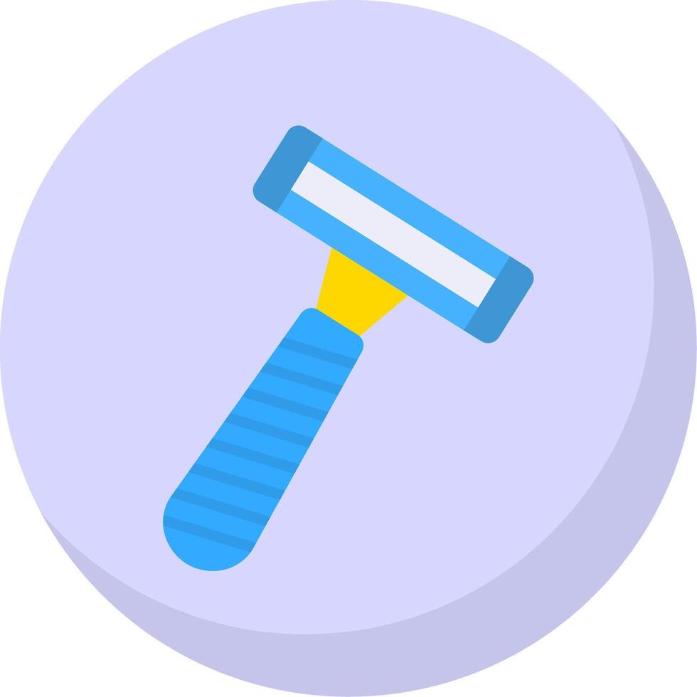 Razor Flat Bubble Icon vector