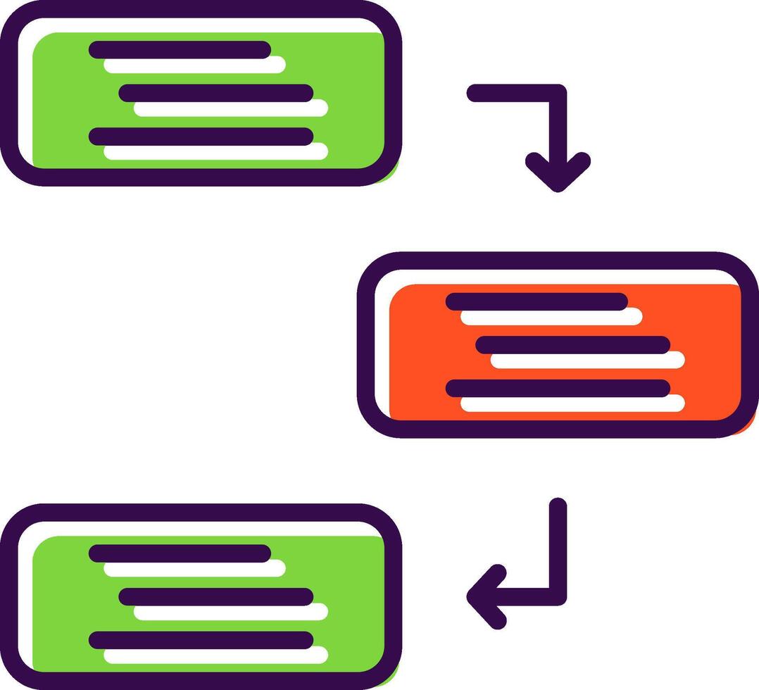 dependencias lleno diseño icono vector