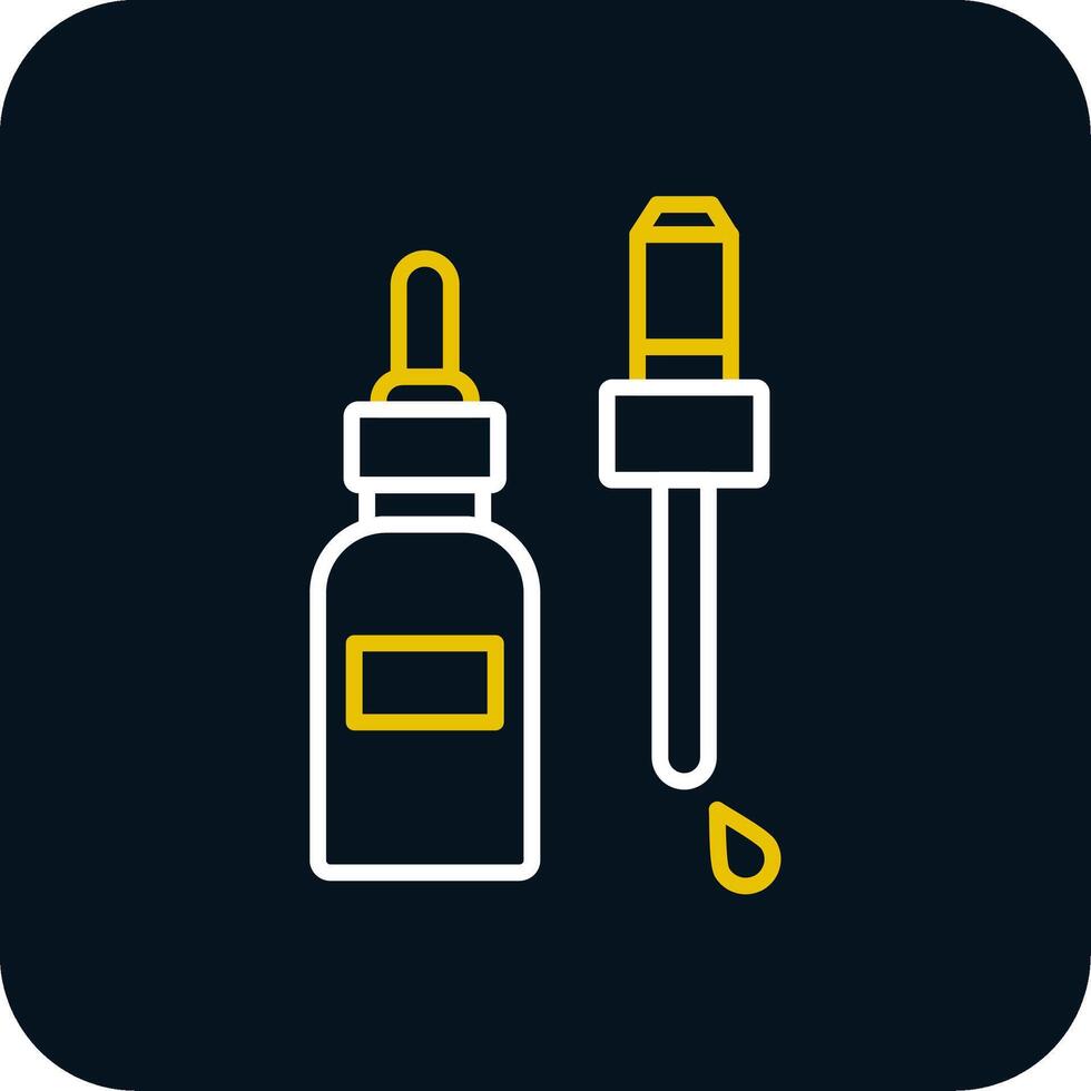 Serum Line Red Circle Icon vector