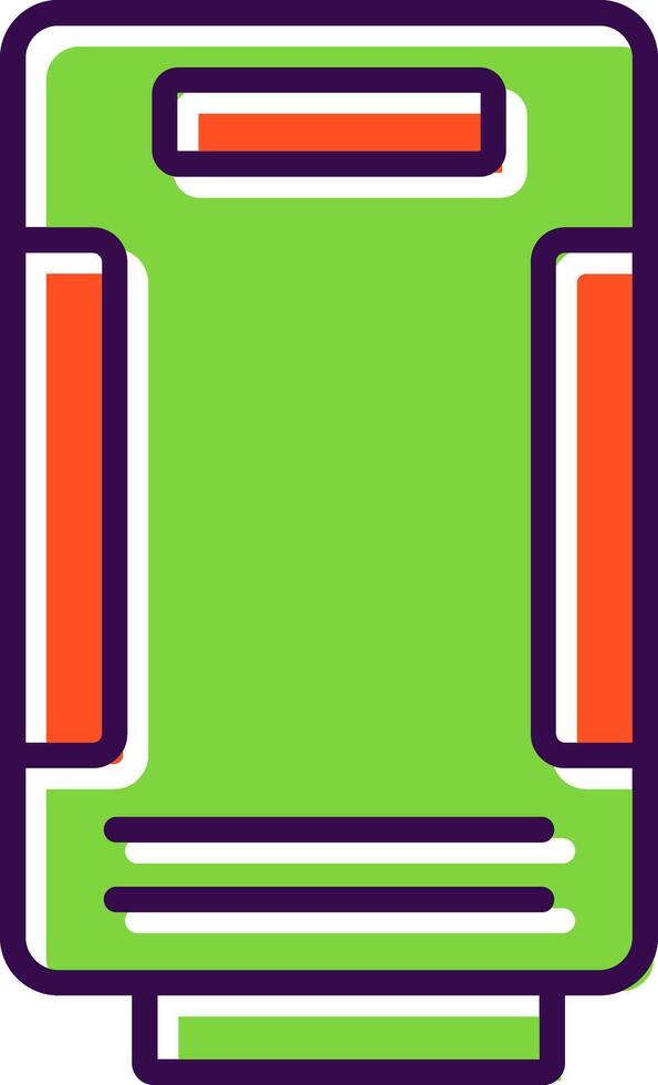 Air Purifier filled Design Icon vector