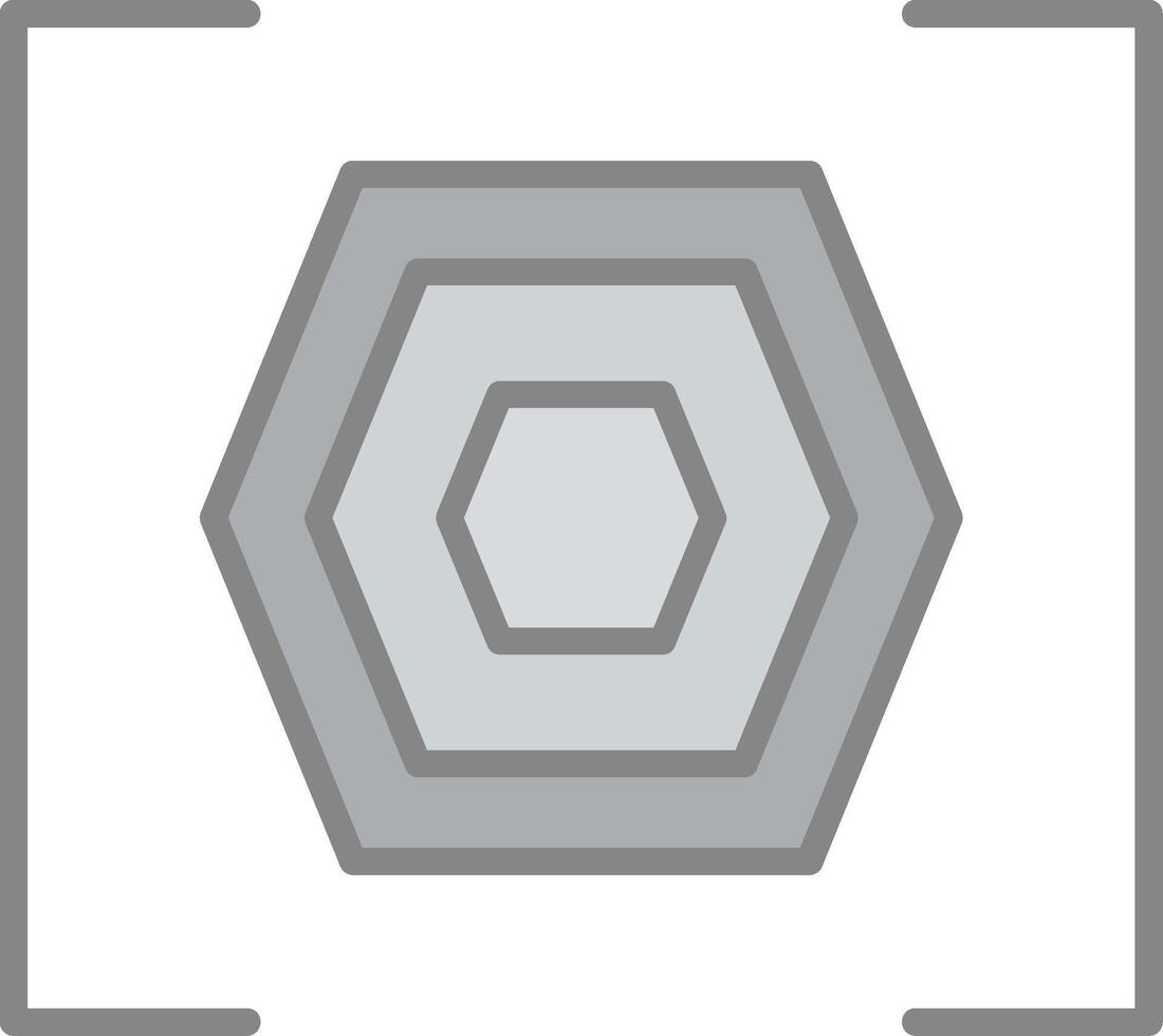 Bracket Line Filled Light Icon vector
