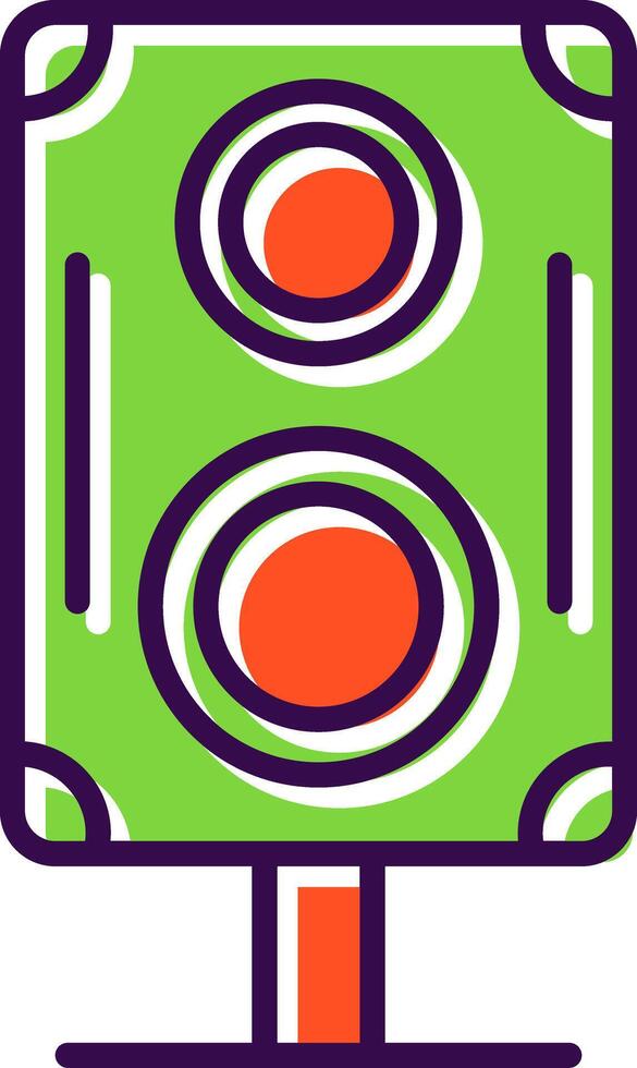 Speakers filled Design Icon vector