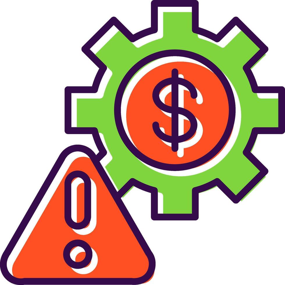 Factory filled Design Icon vector
