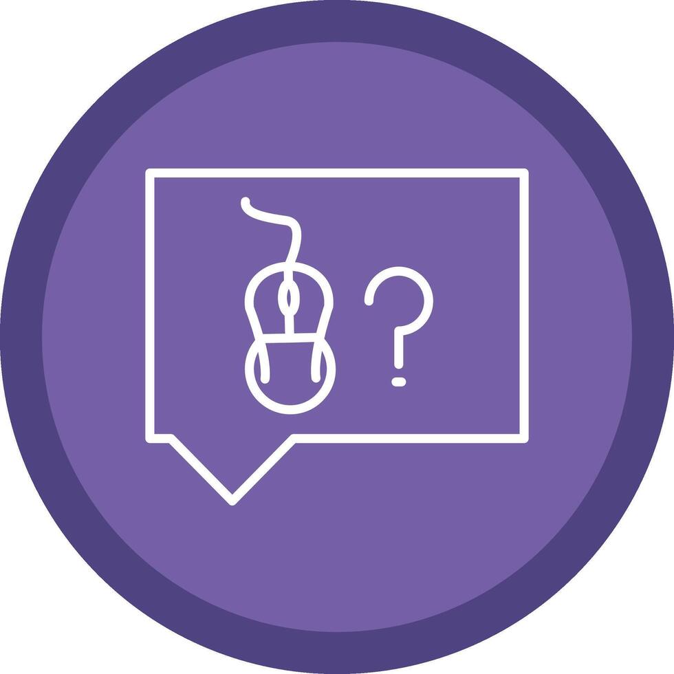 Message Line Multi Circle Icon vector
