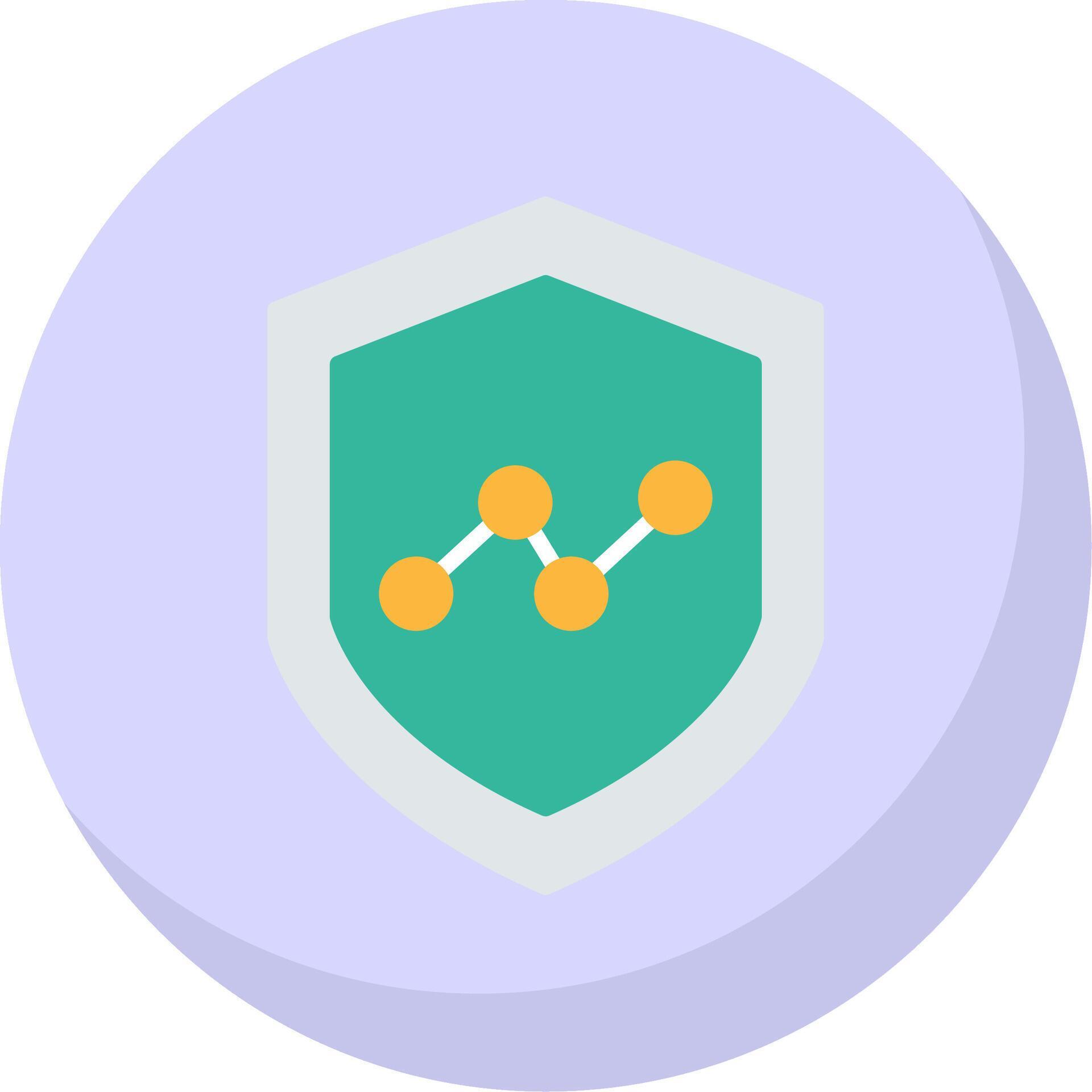 Security Analytics Flat Bubble Icon 44058431 Vector Art at Vecteezy