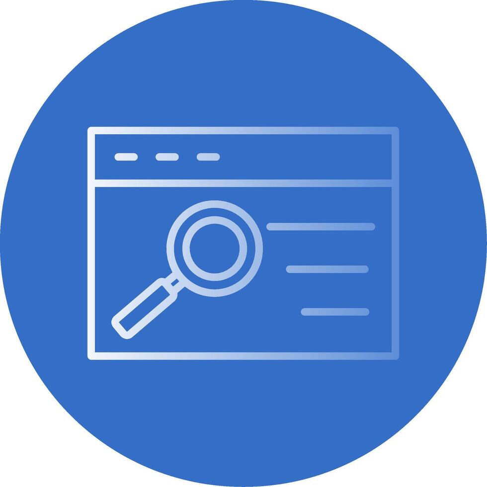 Quality Assurance Flat Bubble Icon vector