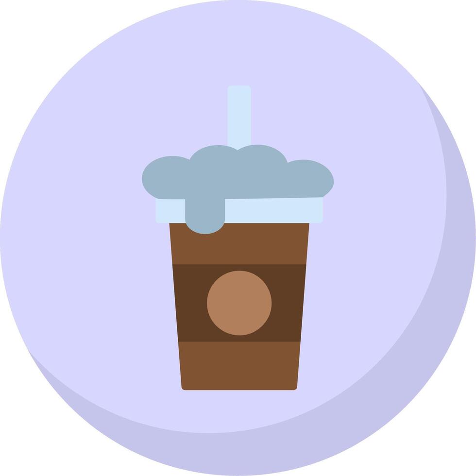 Soda Flat Bubble Icon vector