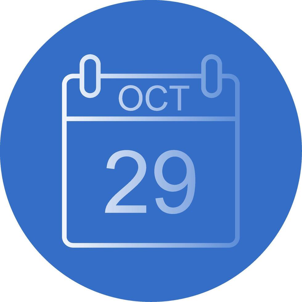 octubre plano burbuja icono vector