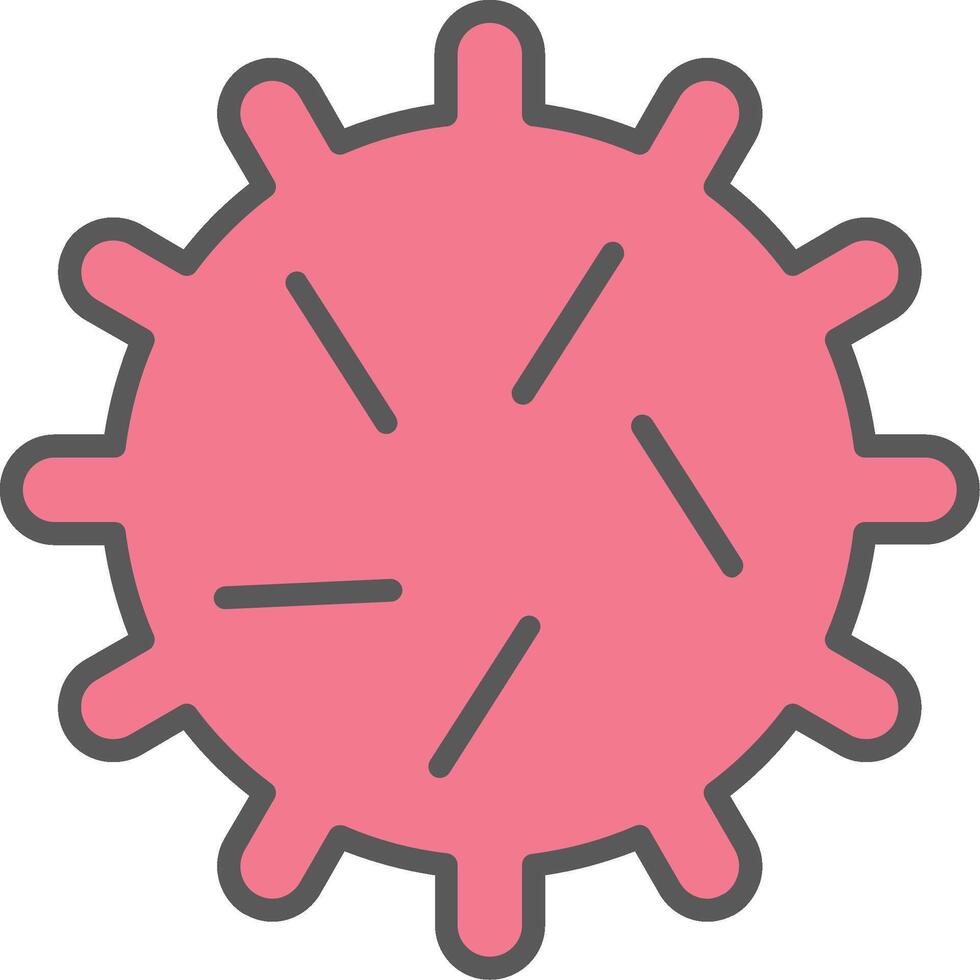 Infaction Line Filled Light Icon vector