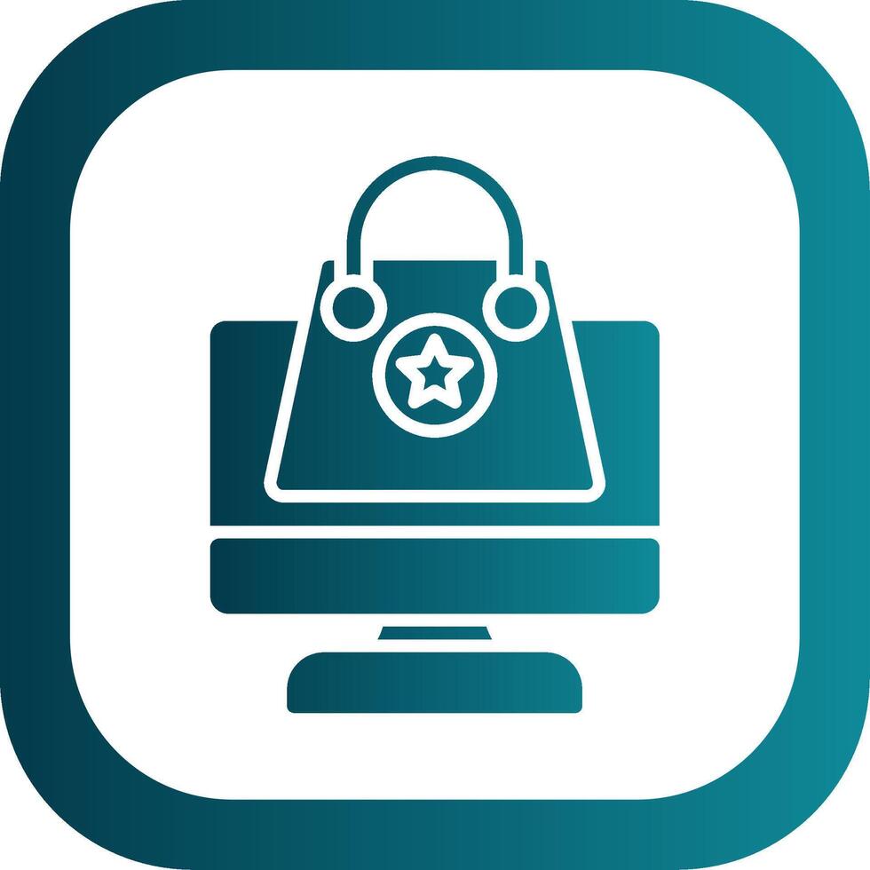 Submit Order Glyph Gradient Corner Icon vector