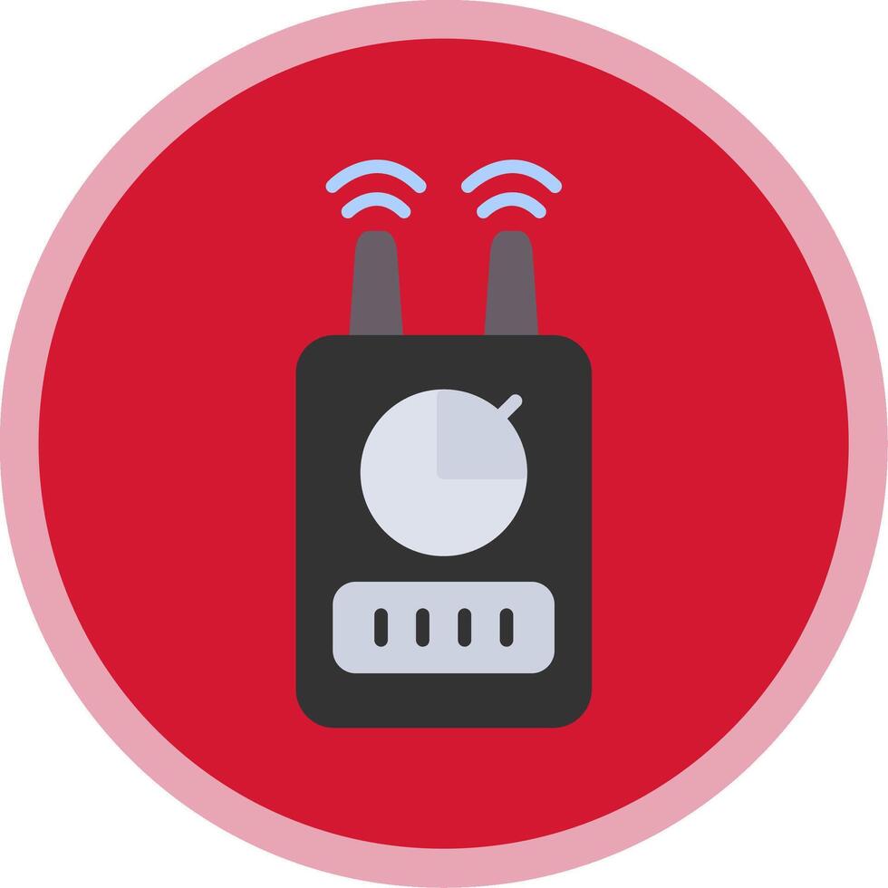 Device Flat Multi Circle Icon vector