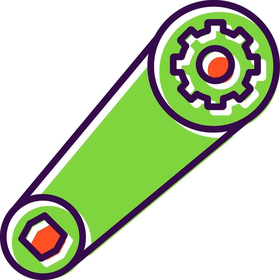 Belt filled Design Icon vector