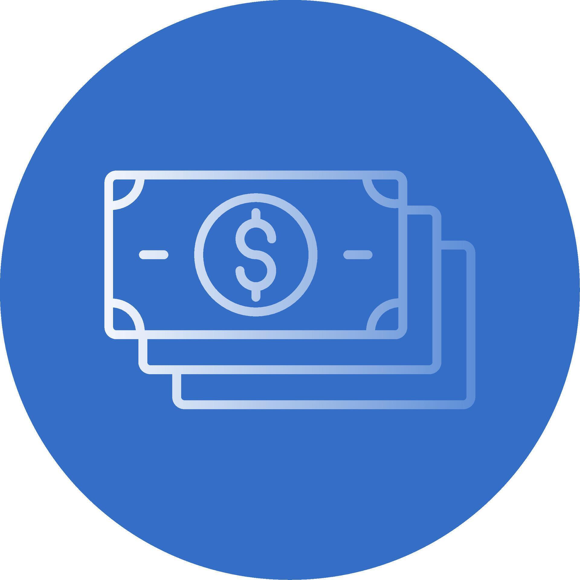 Banknotes Flat Bubble Icon 44062876 Vector Art at Vecteezy